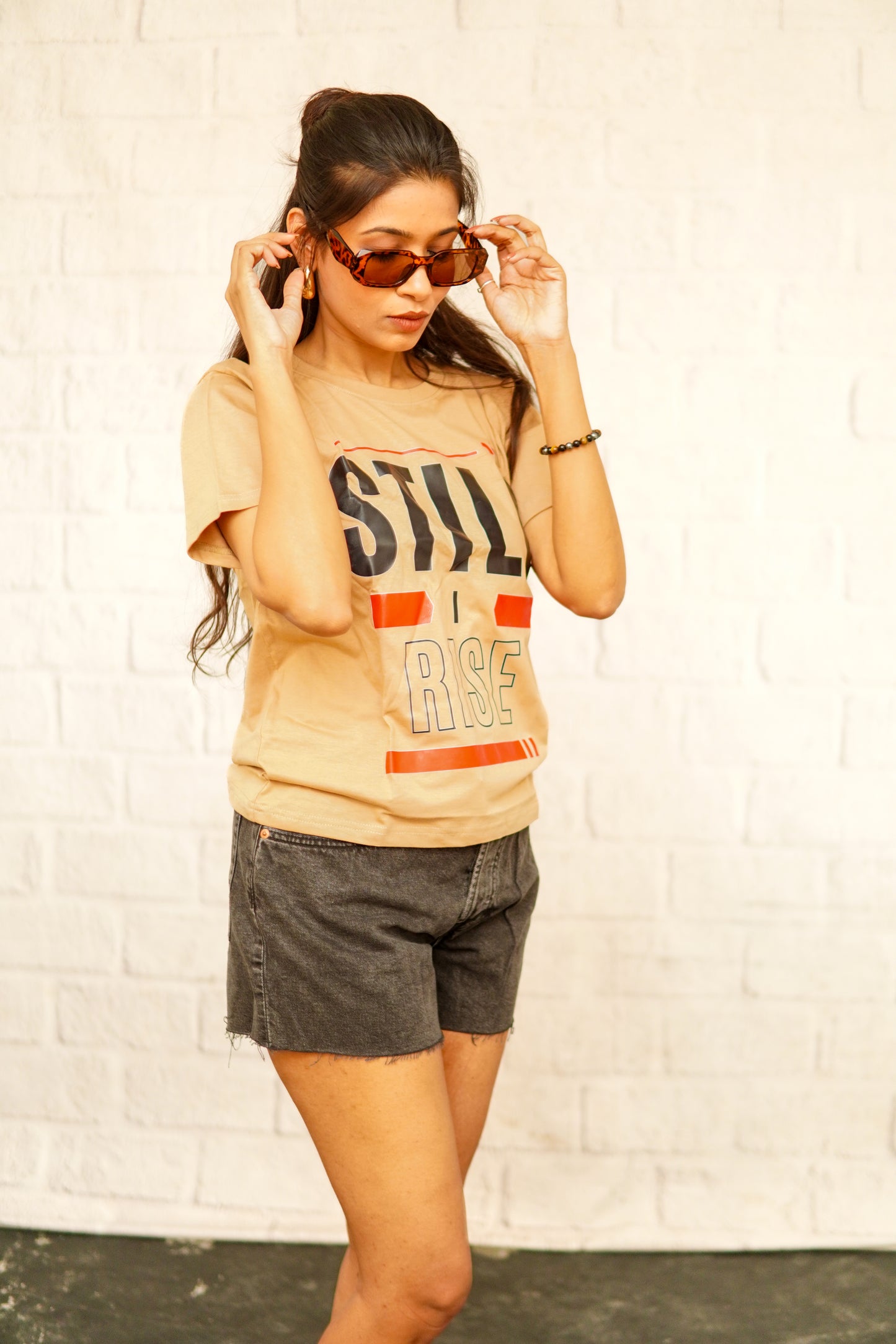 REGULAR FIT COTTON PRINTED T-SHIRT