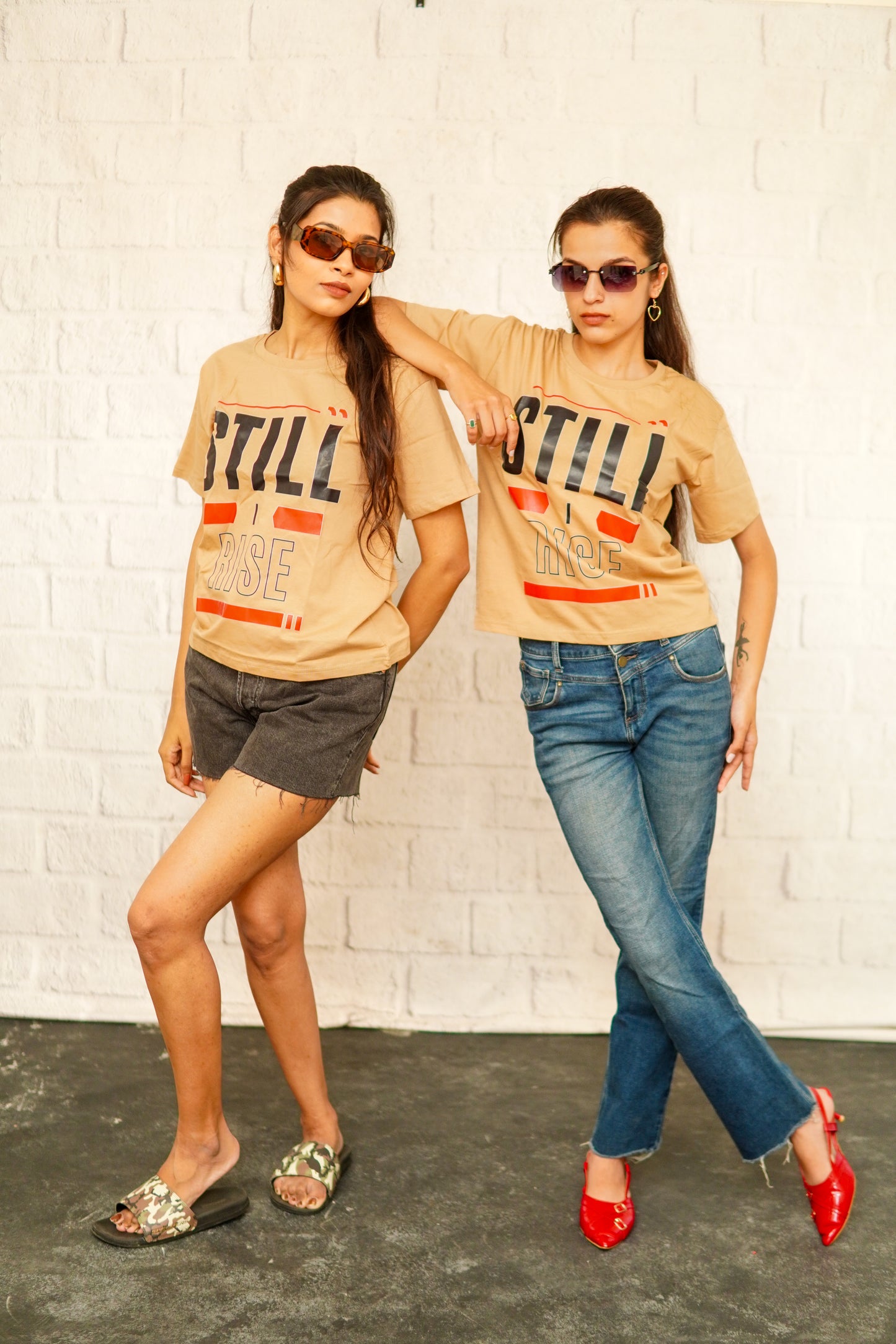 REGULAR FIT COTTON PRINTED T-SHIRT